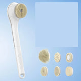 Full Body Bath Brush Set Automatic Massage Long Handle Full Body Bath Brush Scrubbing Exfoliating Electric Brush Set